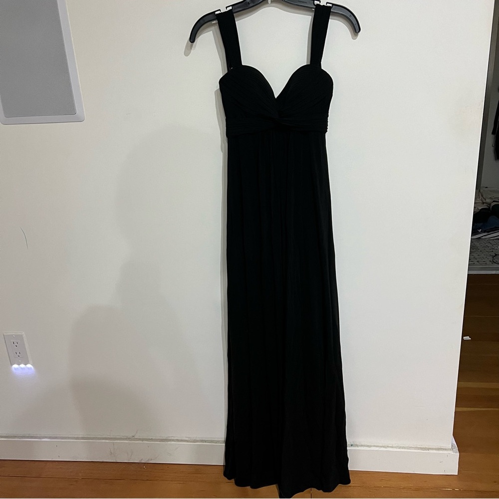 Black BCBG Floor Length Gown Size XS Maxi